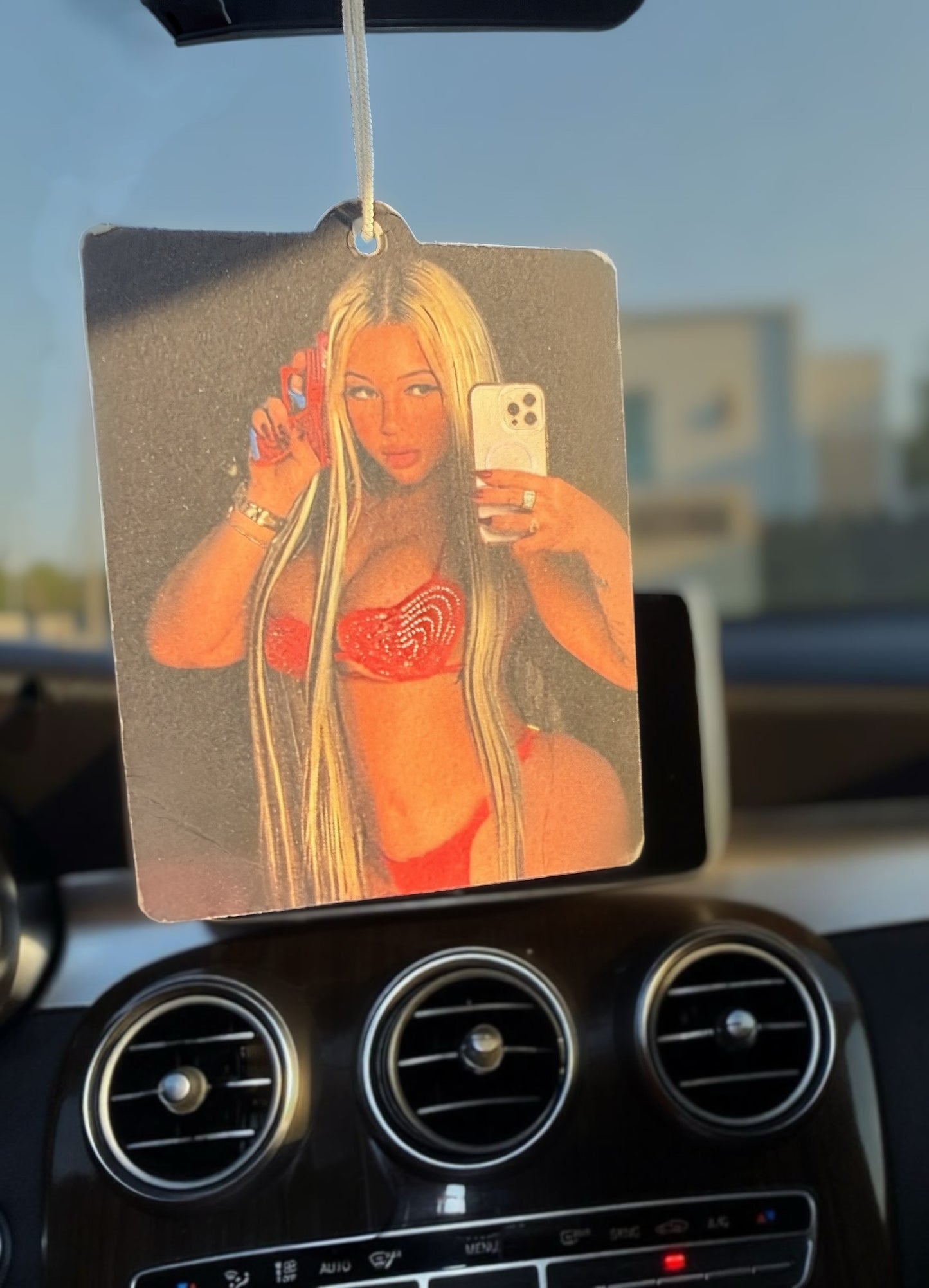Creed scented men car air freshener / Ambientador de coche para hombres con aroma Creed